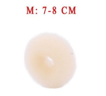 Foreign trade hair accessories manufacturers wholesale New donut flower taro hairdressing tools Variety balls head hair