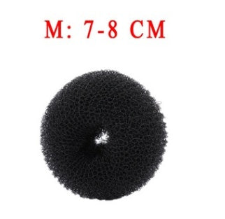 Foreign trade hair accessories manufacturers wholesale New donut flower taro hairdressing tools Variety balls head hair