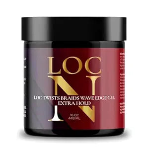 LOC N Twists Braids Wave Edge Gel, Extra Hold, 16 Oz