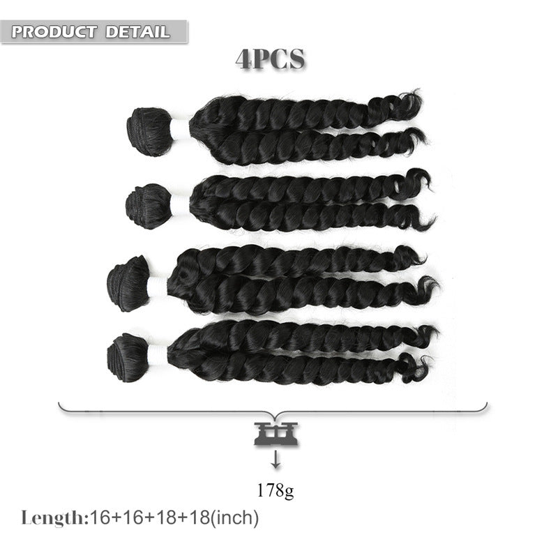 Chemical Fiber Hair Curtain Set