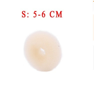 Foreign trade hair accessories manufacturers wholesale New donut flower taro hairdressing tools Variety balls head hair