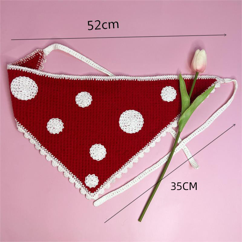All-matching Triangular Binder Knitted Hair Band