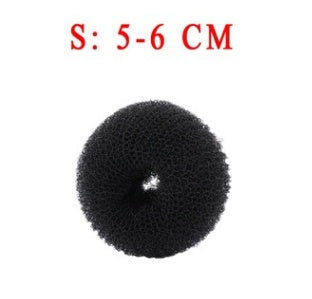 Foreign trade hair accessories manufacturers wholesale New donut flower taro hairdressing tools Variety balls head hair