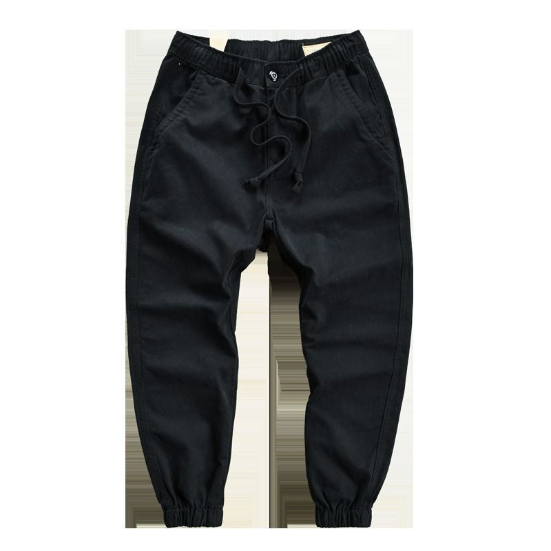 Versatile Workwear Pants Wear-resistant Work Solid Color