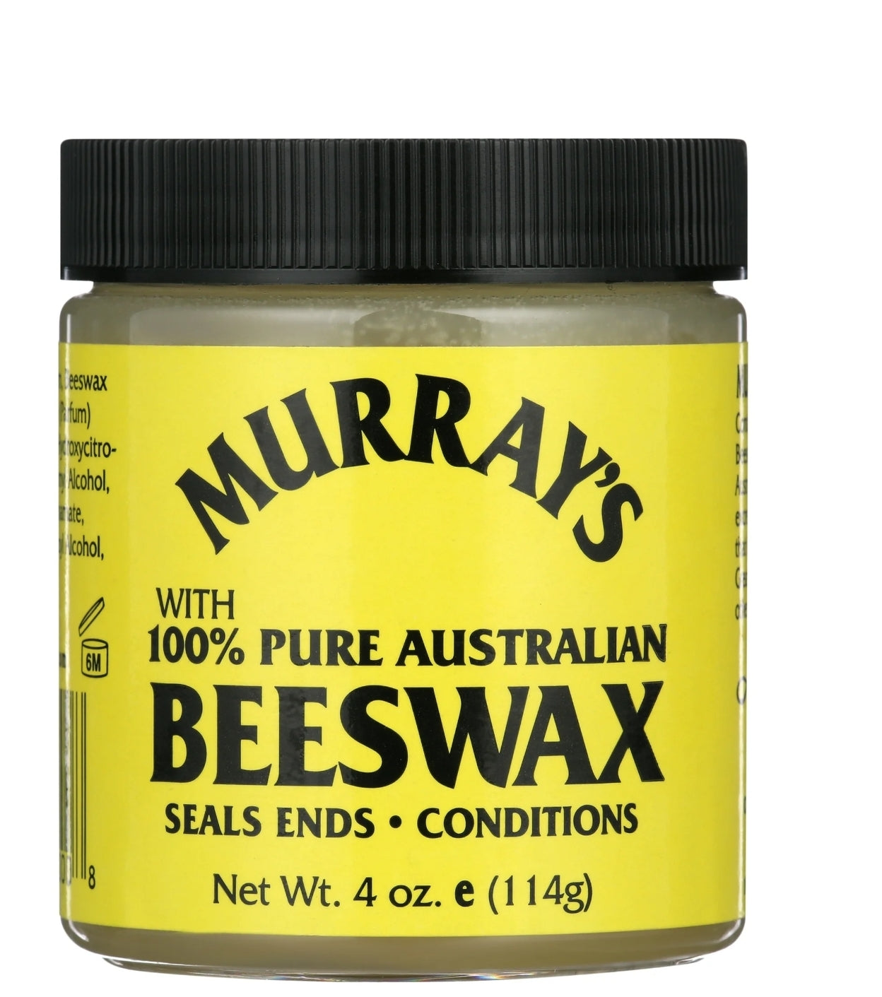 Murray's Beeswax, 4 oz., Clarifying, Conditioning, Curly Hair, Unisex