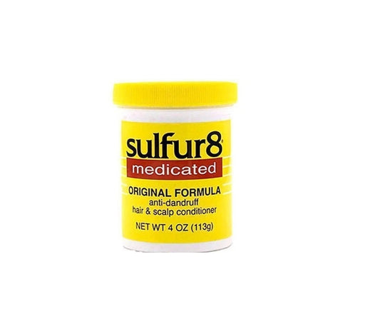 Sulfur 8 Medicated Anti-dandruff Hair & Scalp Conditioner, 4 Oz
