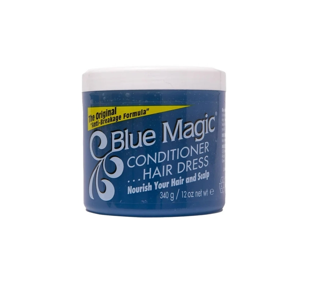 Blue Magic Conditioner and Hair Dress Anti-Breakage Formula, 12 oz, Damaged, Moisturizing